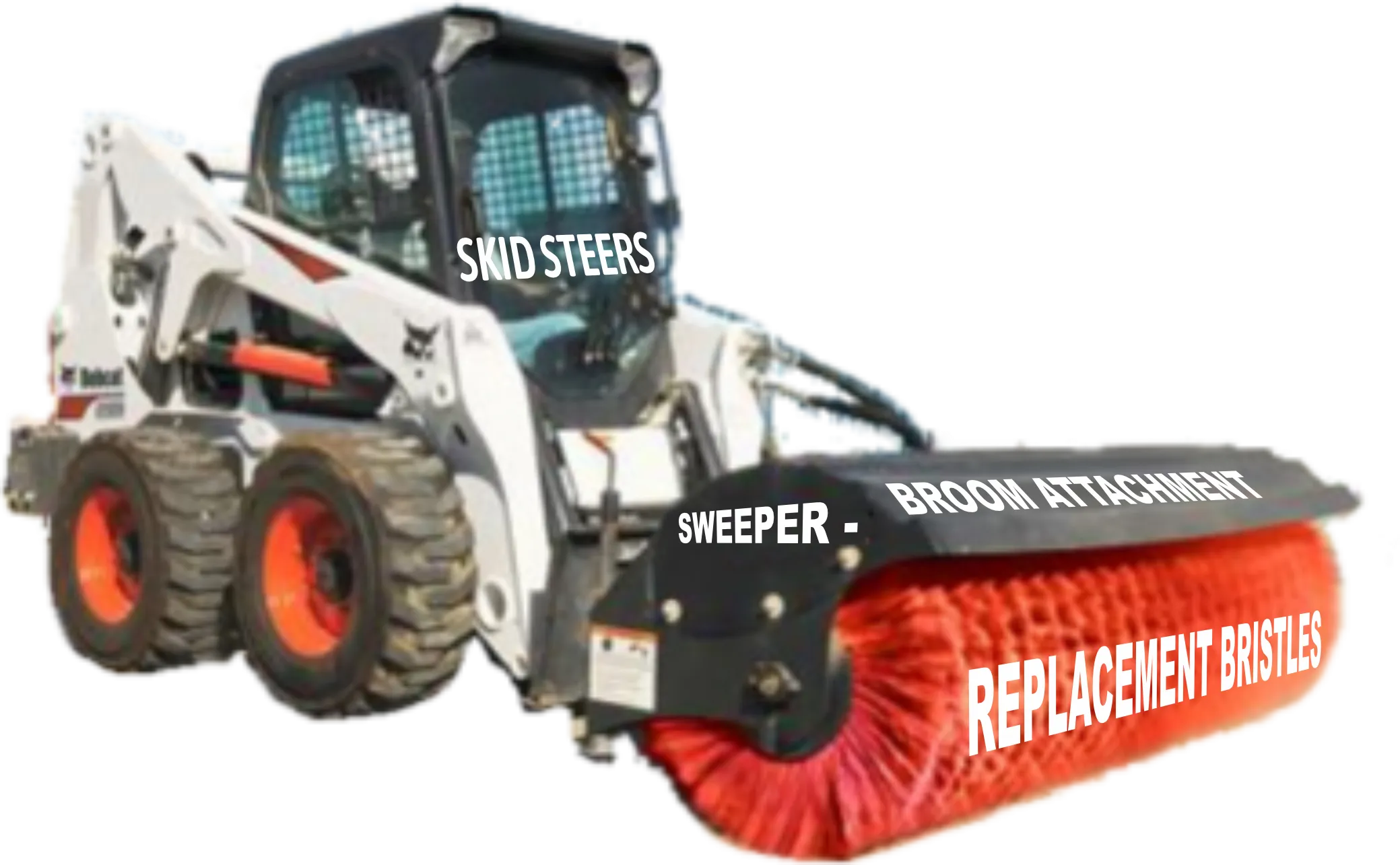 1800 Norm Broom Replacement & Bobcat broom