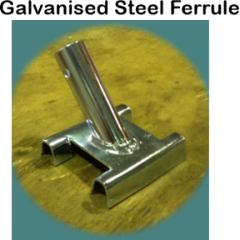 Galvanised Steel Ferrule